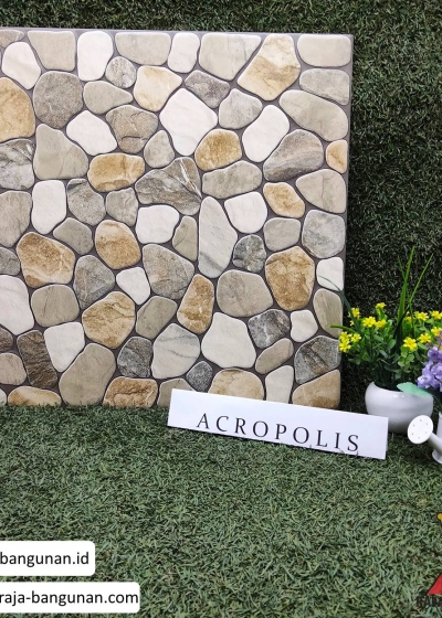 KERAMIK ARWANA ACROPOLIS GREY 40 40